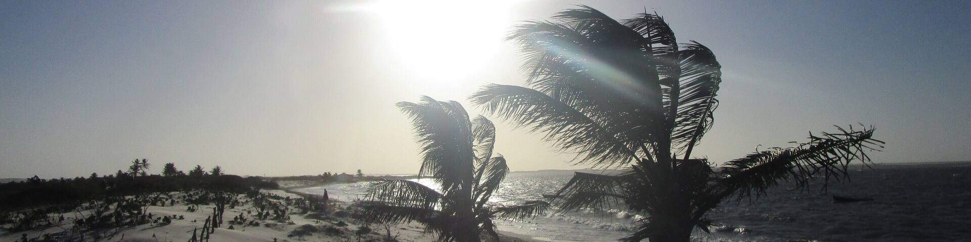 In the northern Brazilian state of Maranhao it is located Atins. The natural access to the Lencois of Maranhao it is also well-known for its winds which are making this small village a popular destination for kite surfers #LifeAtExpedia