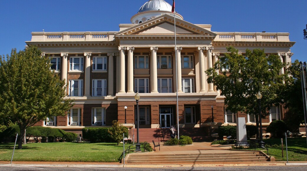 Historic Anderson County Courthouse Located in Palestine, Texas