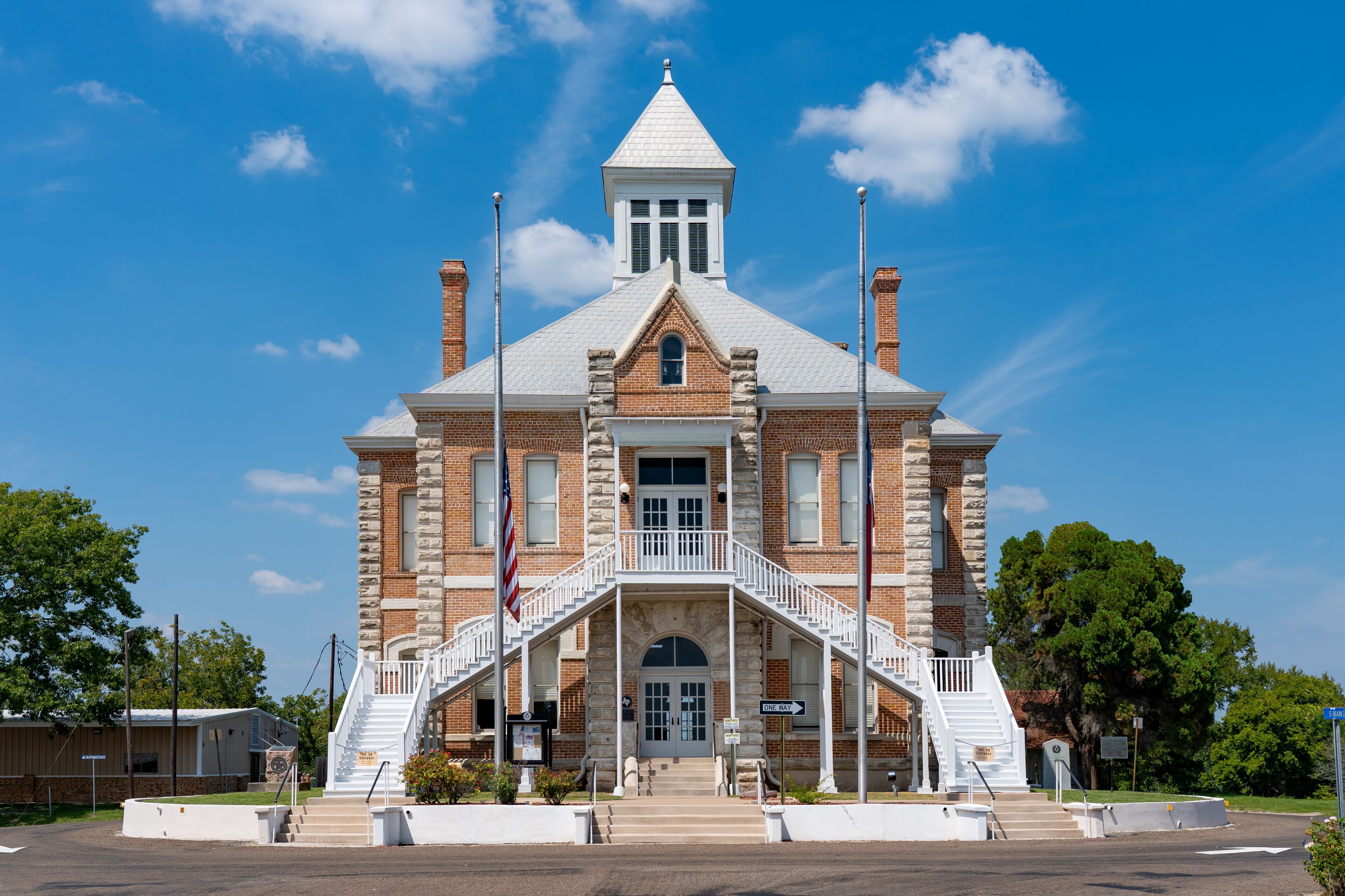 Grimes County Courthouse in Anderson, Texas