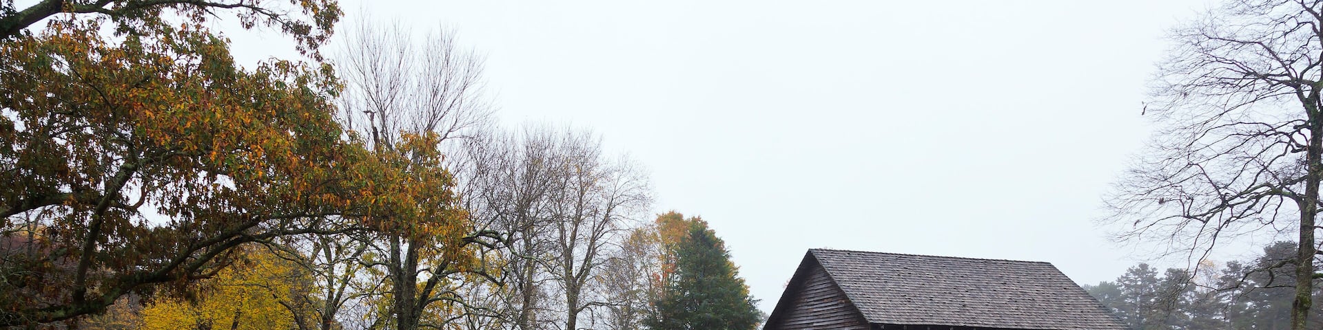 Barn on the Living History Farm in Kings Mountain State Park South Carolina