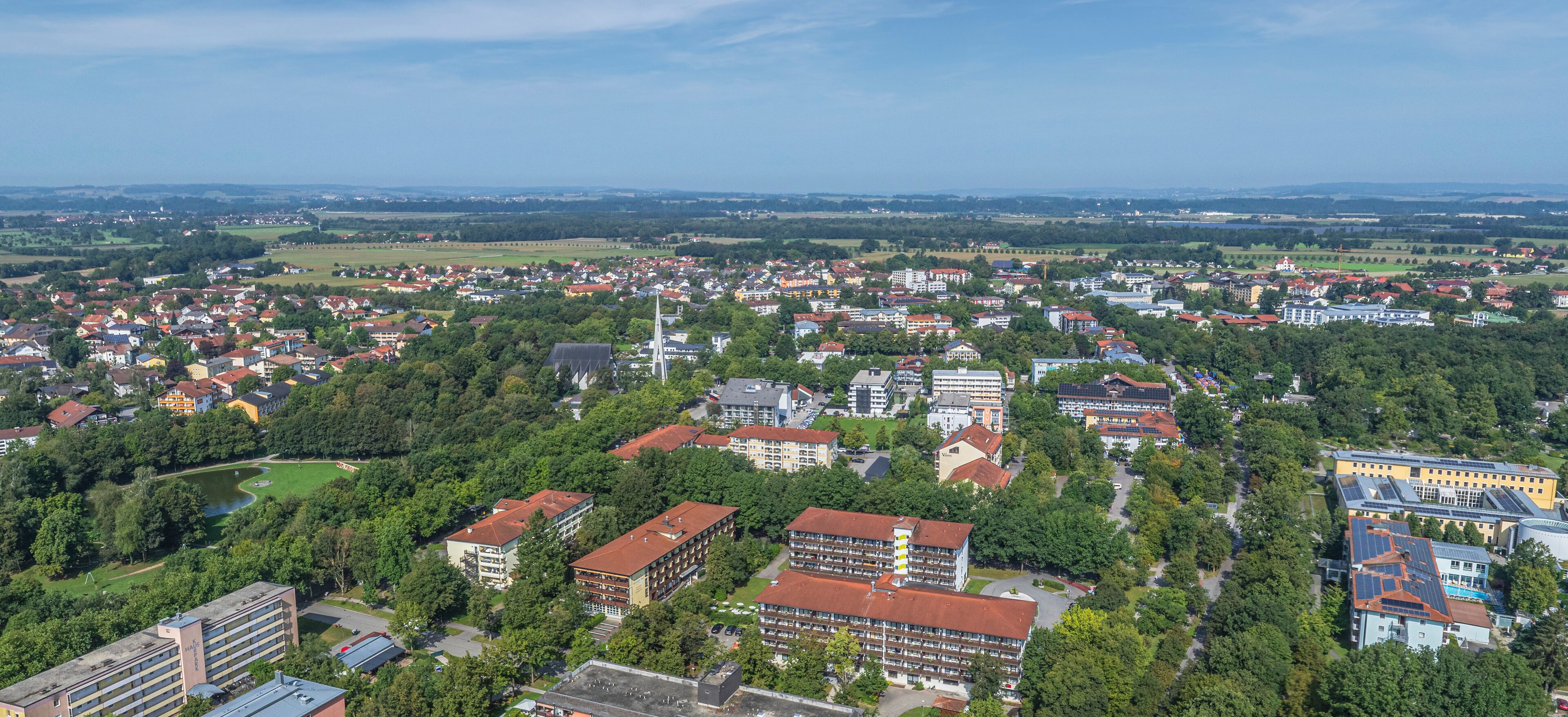 Sommer im niederbayerischen Bäderdreieck rund um Bad Füssing am Inn
