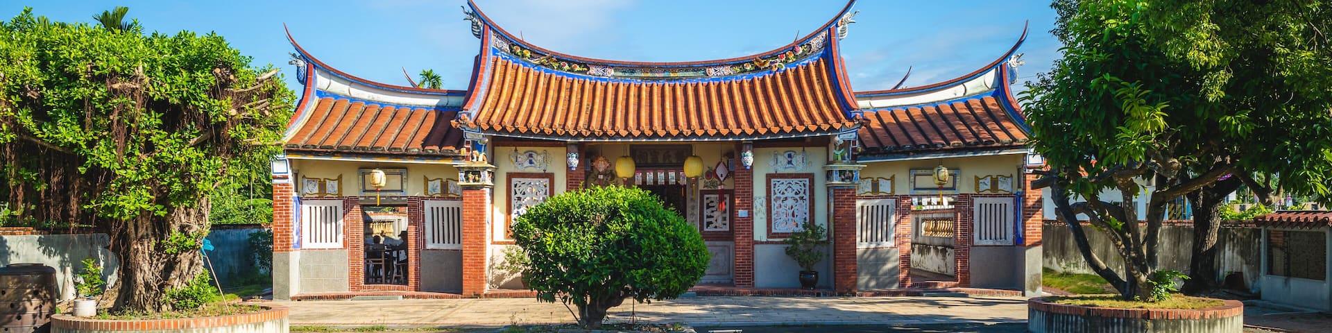 Yang Family Ancestral Hall at pingtung county, taiwan