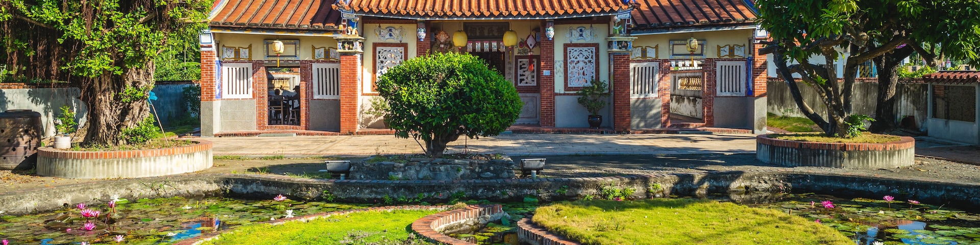 Yang Family Ancestral Hall at pingtung county, taiwan