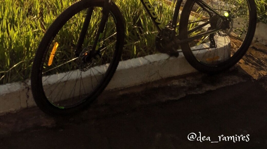 Entardecer
na minha bike