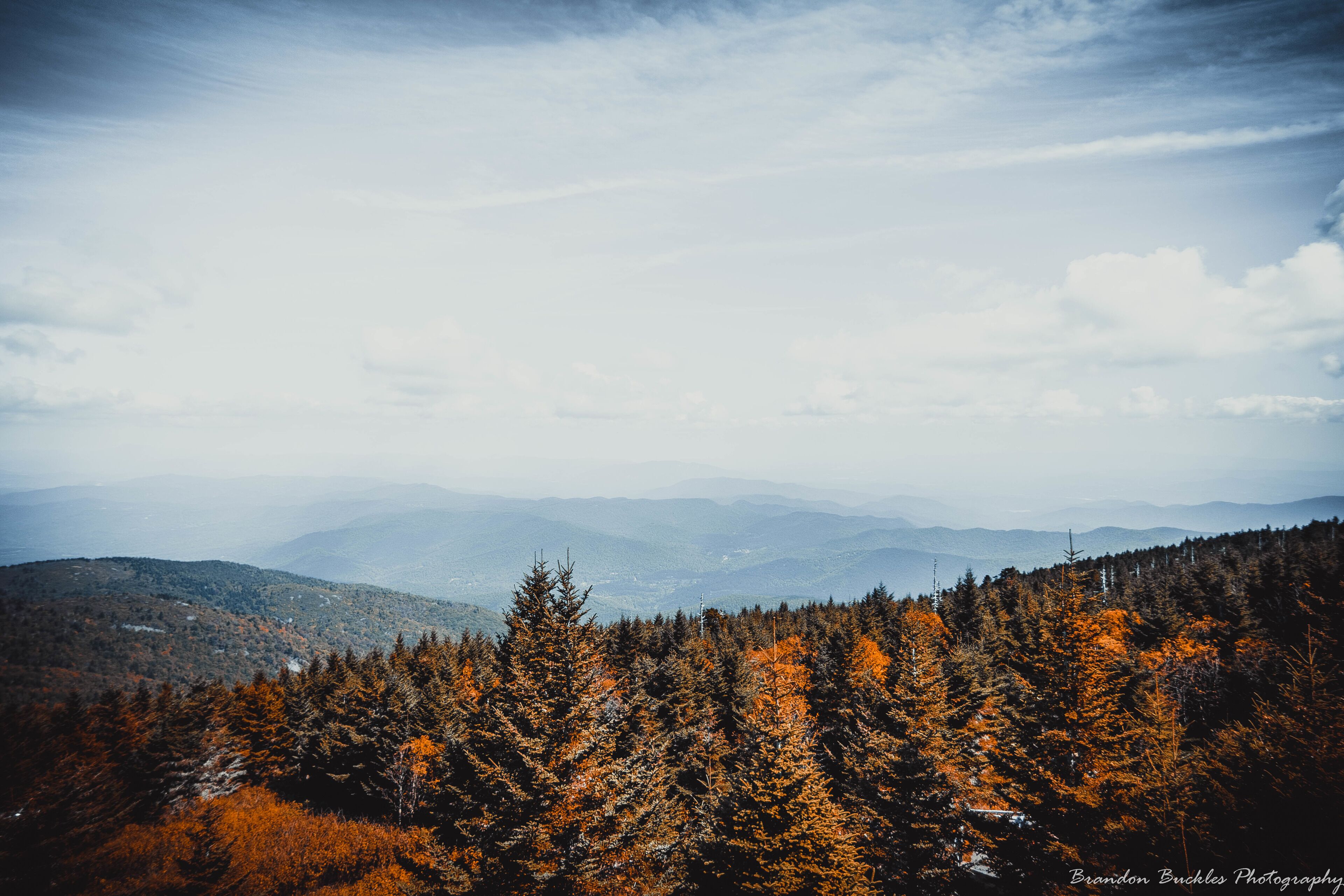 Shot from the summit if Mount Mitchell overlook. Fall on the Blue Ridge Parkway Old Fort, NC

#MyBackyard
#mountmitchell
#oldfort
#northcarolina
#blueridgeparkway
#blueridgemountains
#fall
#autumn