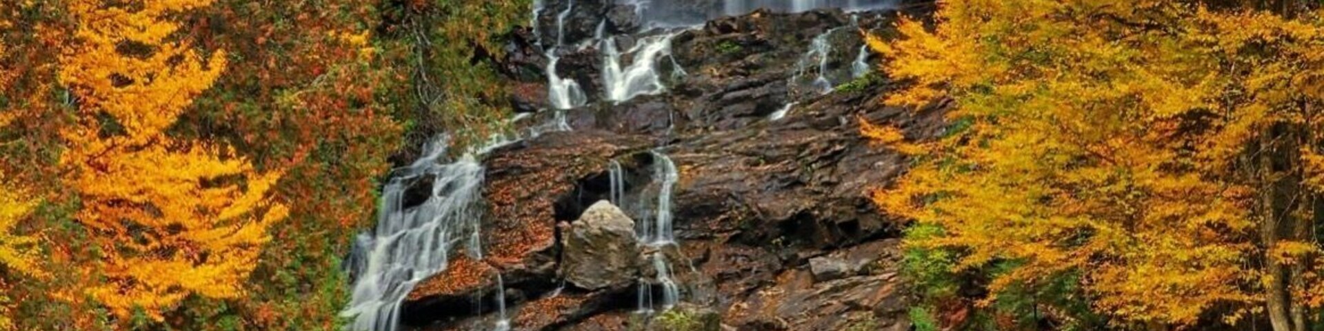 Waterfall in New Hampshire’s North Woods. #GreatOutdoors