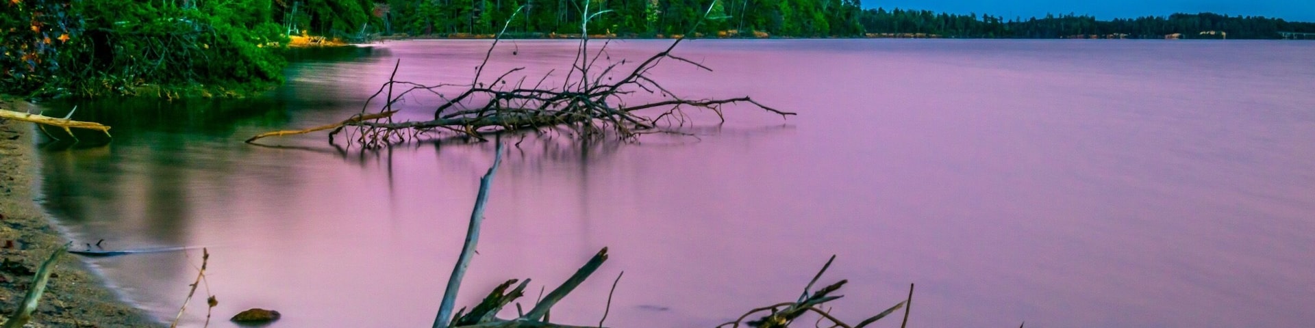 Beautiful Sunset at Lake James, North Carolina!