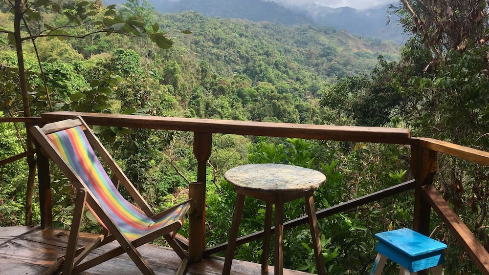 #green Jungle views in Minca, Colombia