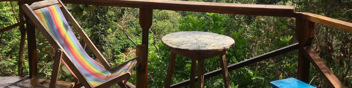 #green Jungle views in Minca, Colombia