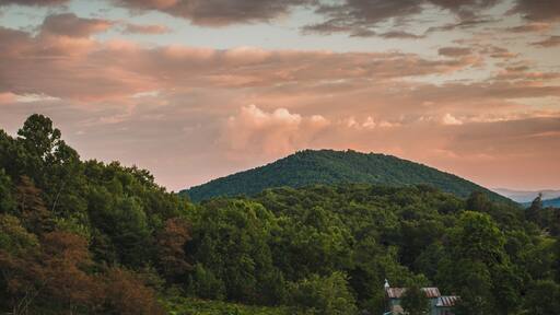 Sunset over the Hills