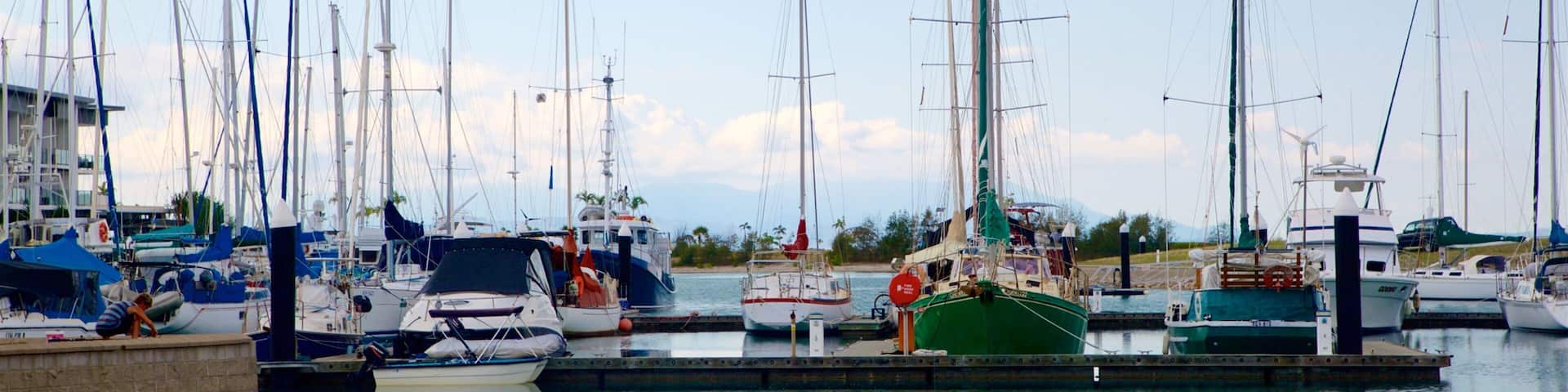 Nelly Bay featuring a bay or harbor