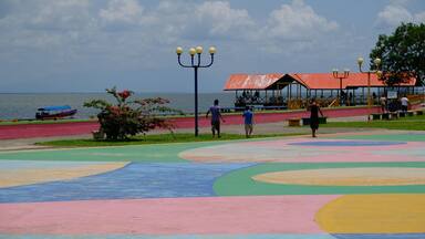 Nicaragua San Carlos - Malecon De San Carlos - market area
