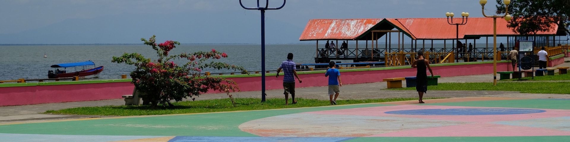 Nicaragua San Carlos - Malecon De San Carlos - market area