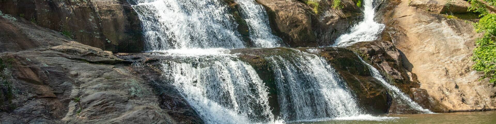 Mc Galliard Falls in Valdese, North Carolina