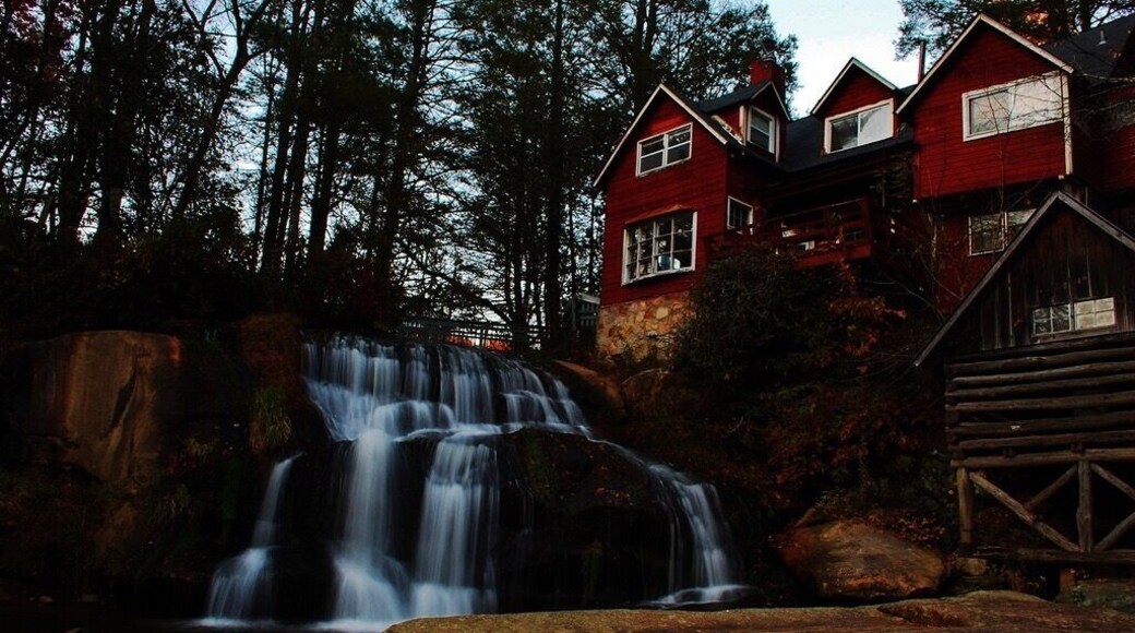 One absolutely gorgeous waterfall. If you're in this area you must stop and take in all the beauty of Living Waters Ministry. #roadtrip