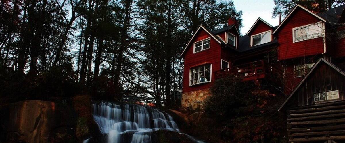 One absolutely gorgeous waterfall. If you're in this area you must stop and take in all the beauty of Living Waters Ministry. #roadtrip