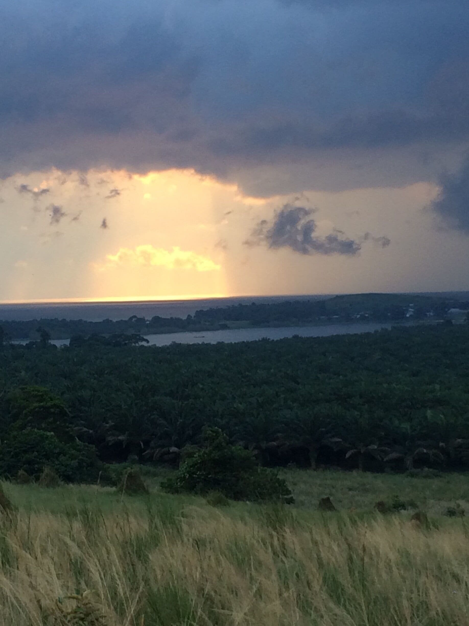 God blessed the rains down in Africa!