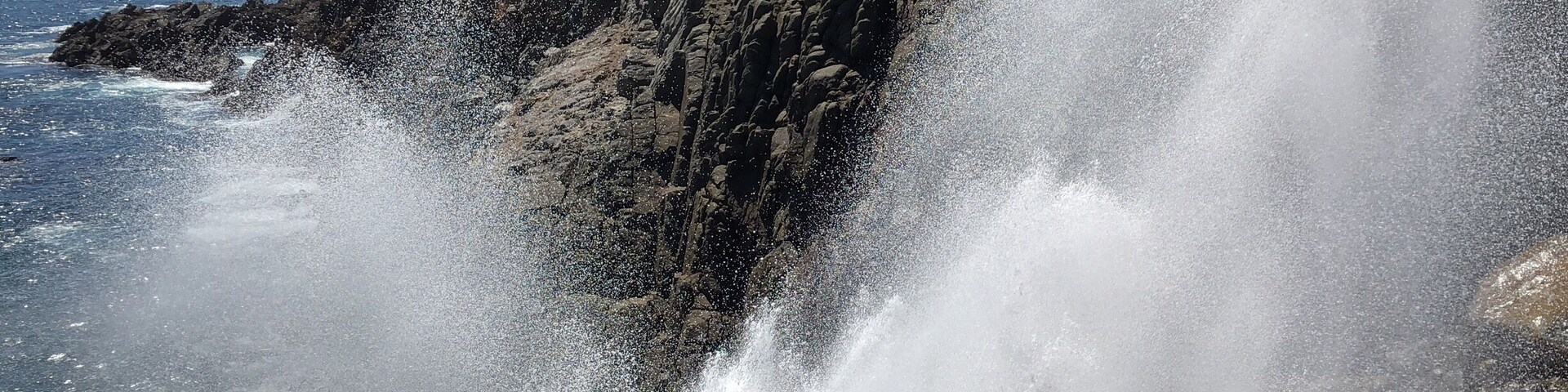 La Bufadora is an amazing natural blowhole about 45 minutes outside Ensenada, MX