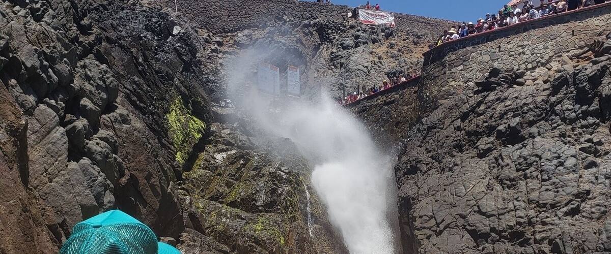 Sea kayaking is the best way to see la bufadora, but i guess land works too. Make sure to get tacos from the shops!