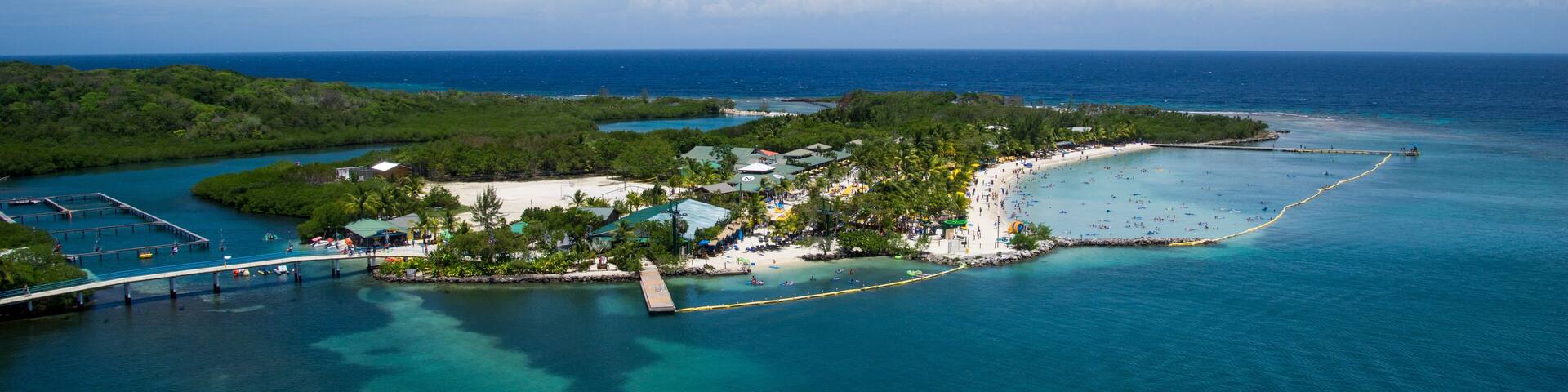 panoramic view of an island