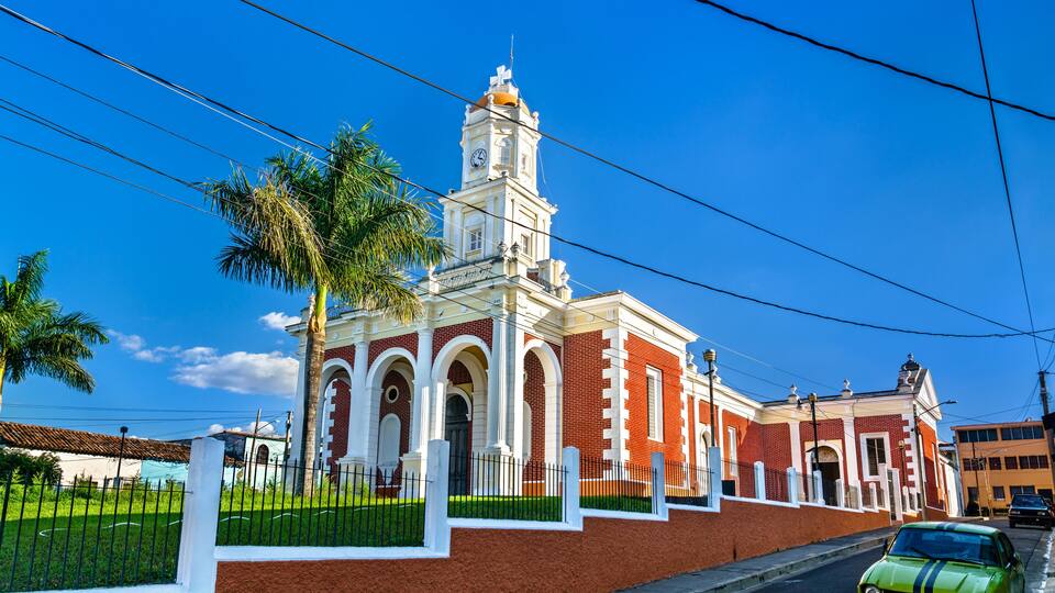 El Carmen Church in Santa Ana - El Salvador, Central America