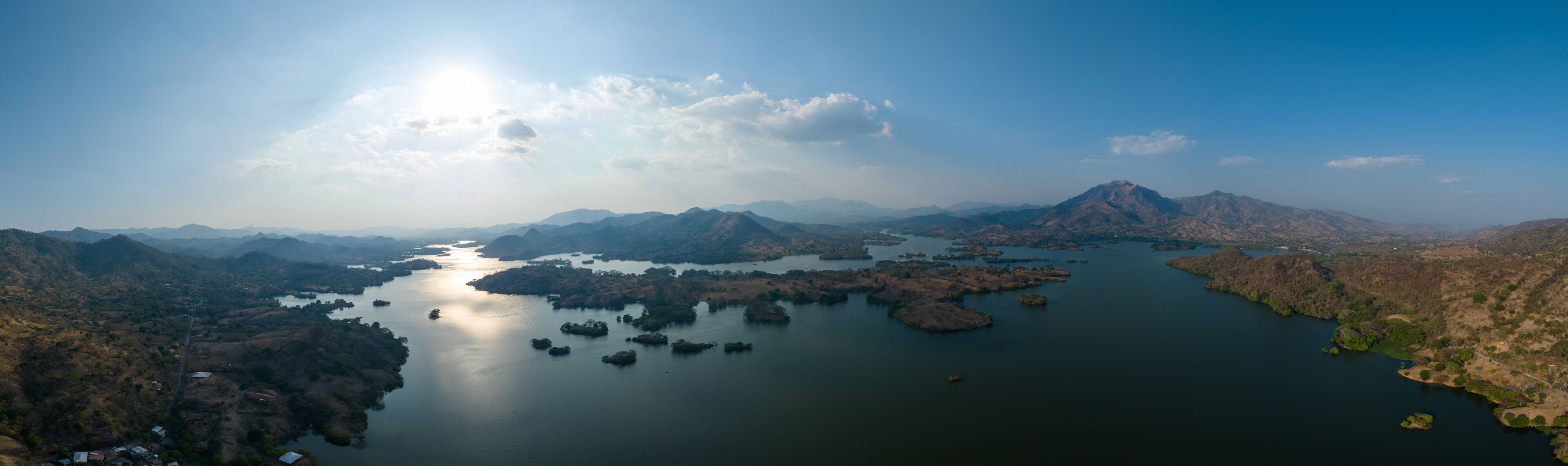 Panoramica lago Suchitlan Chalatenango