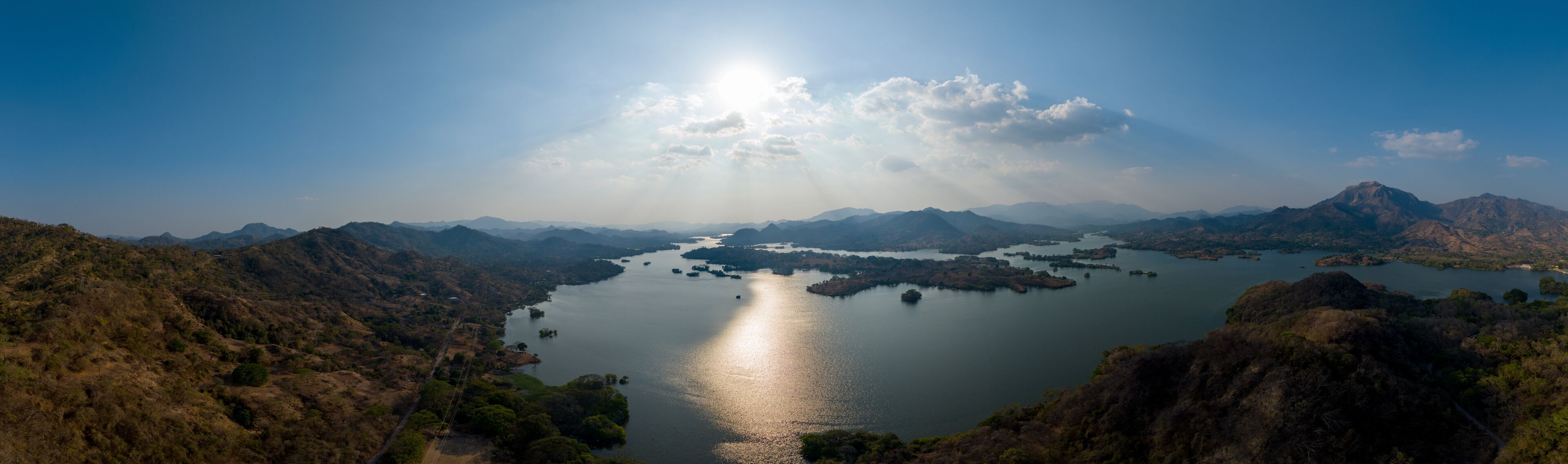 Panoramica lago Suchitlan Chalatenango