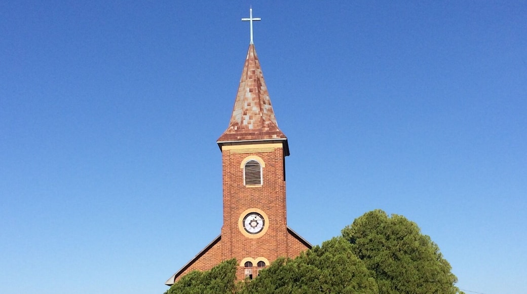 St John Catholic Church in Bomarton, Tx, registered Texas ghost town, and home to my ancestors since the late 1800s #Texas #ghosttown