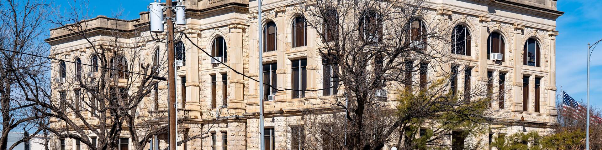 Haskell County Courthouse in Haskell, Texas