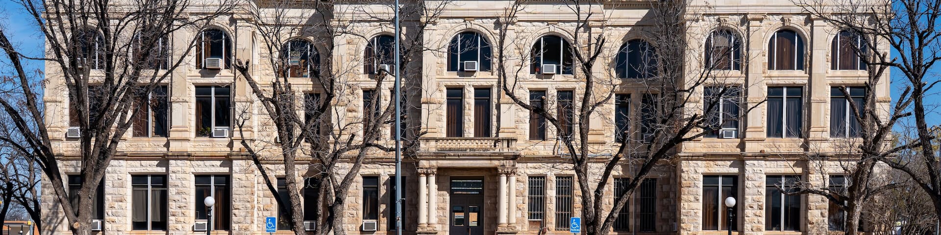 Haskell County Courthouse in Haskell, Texas
