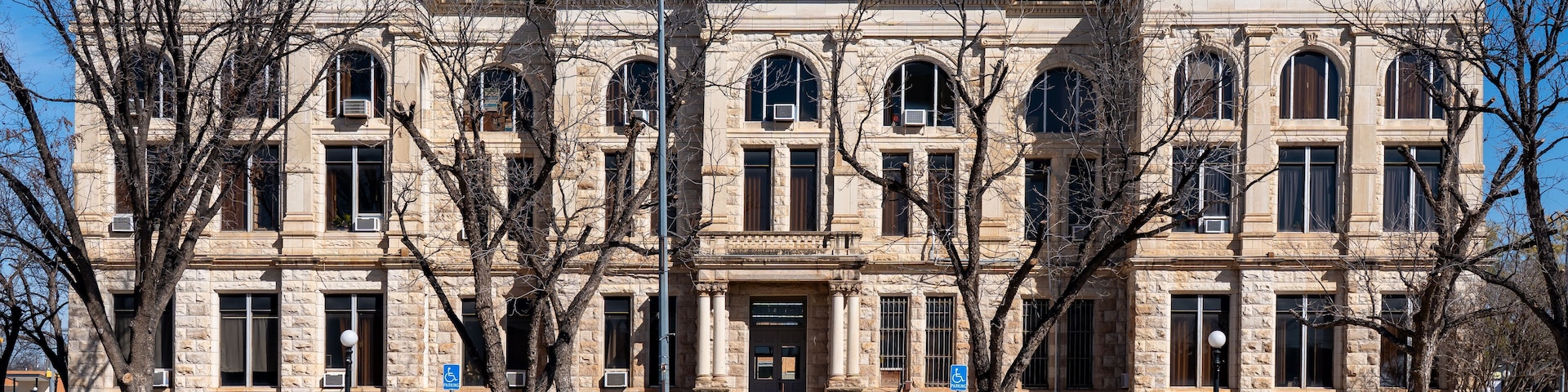 Haskell County Courthouse in Haskell, Texas