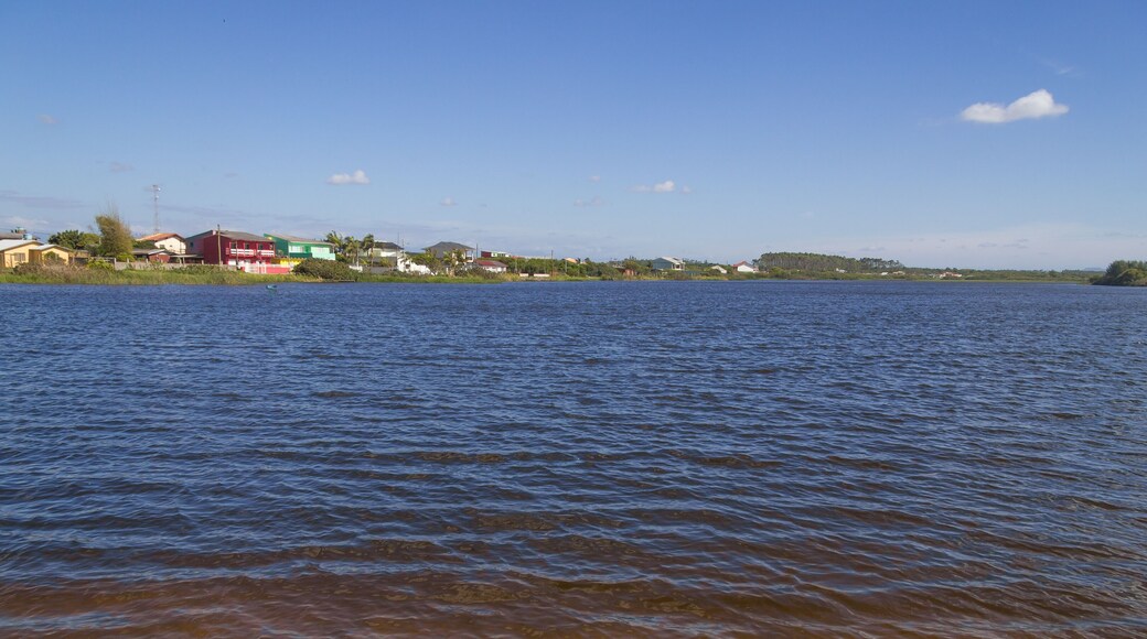 Mampituba river boundary between Santa Catarina and Rio Grande do Sul states in southeastern Brazil