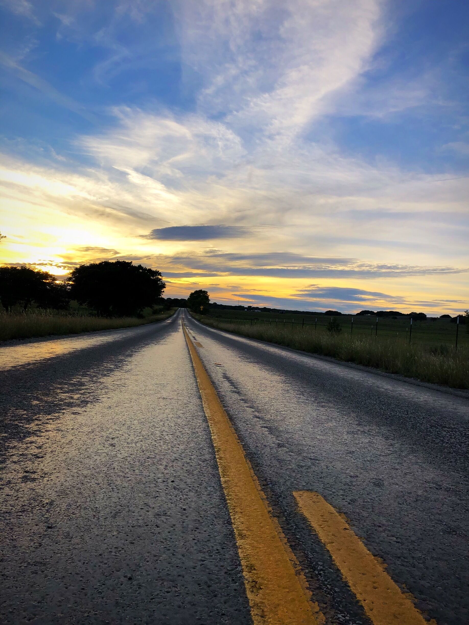 Sunsets and highways are a few of my favorite things