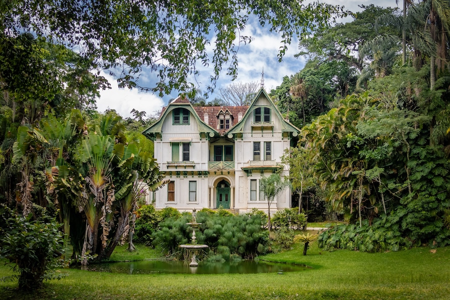 Ipiranga House or Tavares Guerra Mansion - Petropolis, Rio de Janeiro, Brasil