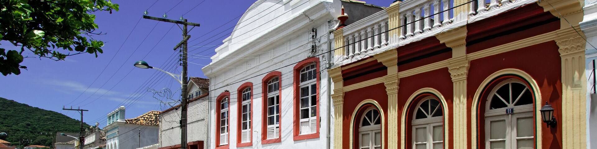 Laguna, Santa Catarina, Brazil: Historic town with Portuguese colonial architecture