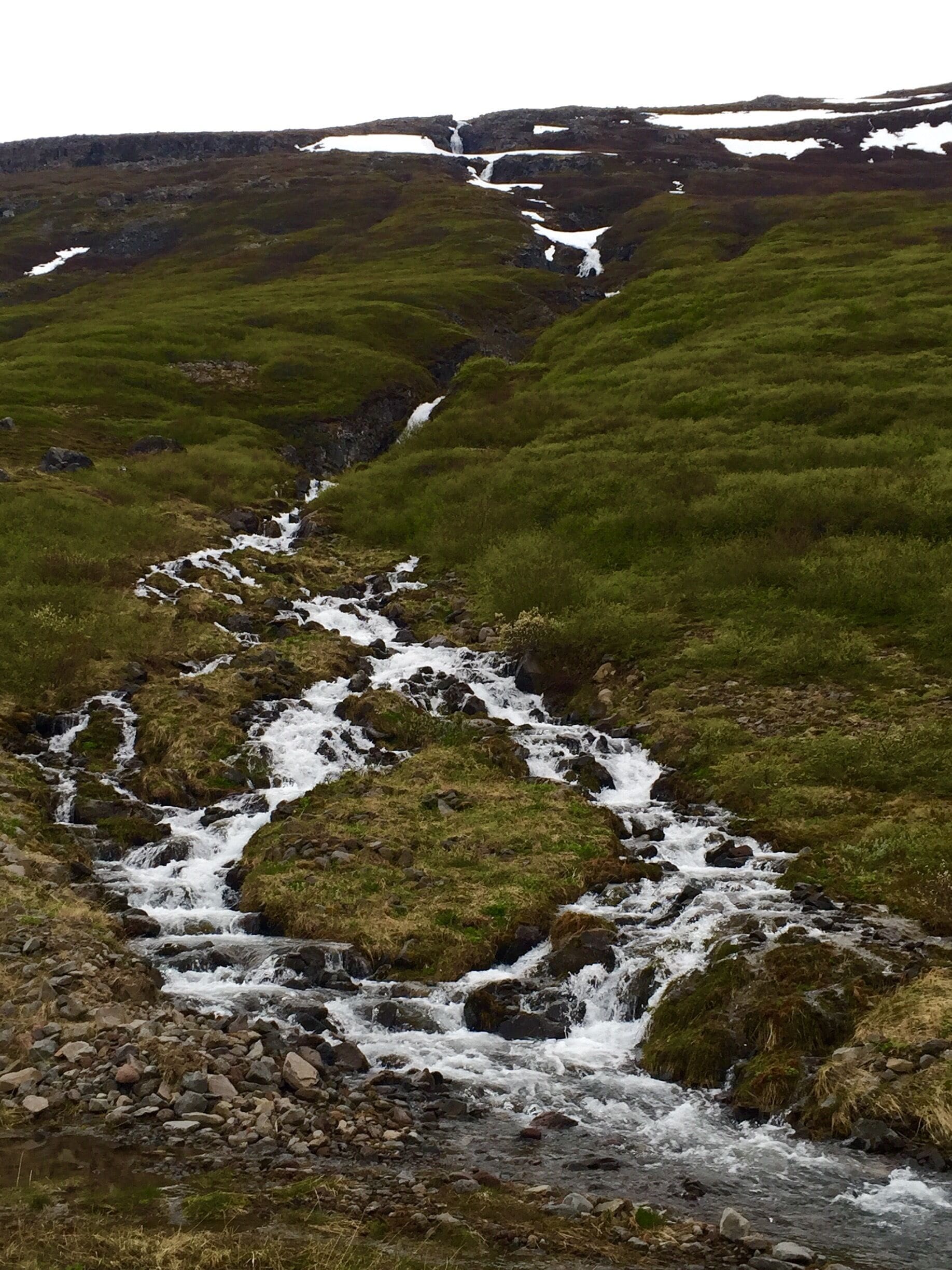 Driving from Holmavik to Isafjordur. Fjords are BEAUTIFUL!! Waterfalls EVERYWHERE!! These pictures simply can't do them justice. This was such a remote area, I saw under 10 other cars in my 4.5 hour drive. In fact, on that note, the drive is only suppose to take 3 hours, but the scenery was so beautiful I kept driving slower and slower to look at it all and "take it all in"... Not to mention stopping a lot to take pictures... I literally wanted to stop at every waterfall, but there were so many! At least 100 little random waterfalls on this 4.5 hour drive. So incredible!!!
