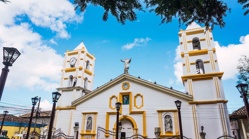 Church in La Esperanza city Intibuca Honduras