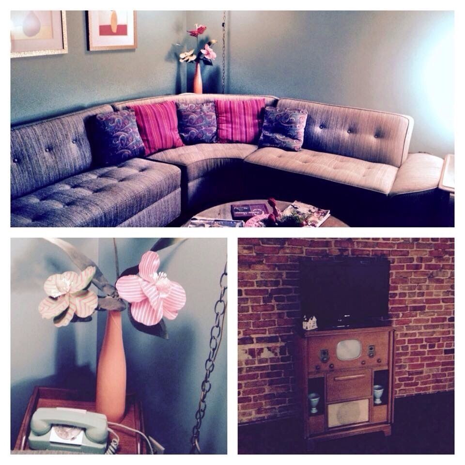 The Plains Historic Inn is by far the coolest place I've ever stayed. We stayed in the 1950's room and it was all decked out in 50's swag, from the TV to the rotary phone. There are 7 suites at the inn and each one is themed to a different decade, ranging from the 1920's through 1980's.