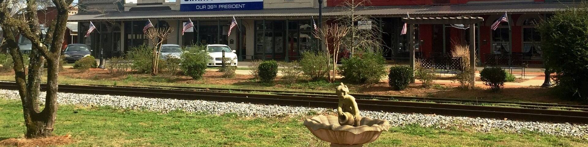 Most people would have never known of this small South Georgia town called "Plains" had it not been for a man named Jimmy Carter, the 39th President of the United States.