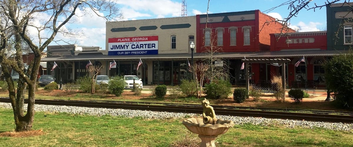 Most people would have never known of this small South Georgia town called "Plains" had it not been for a man named Jimmy Carter, the 39th President of the United States.