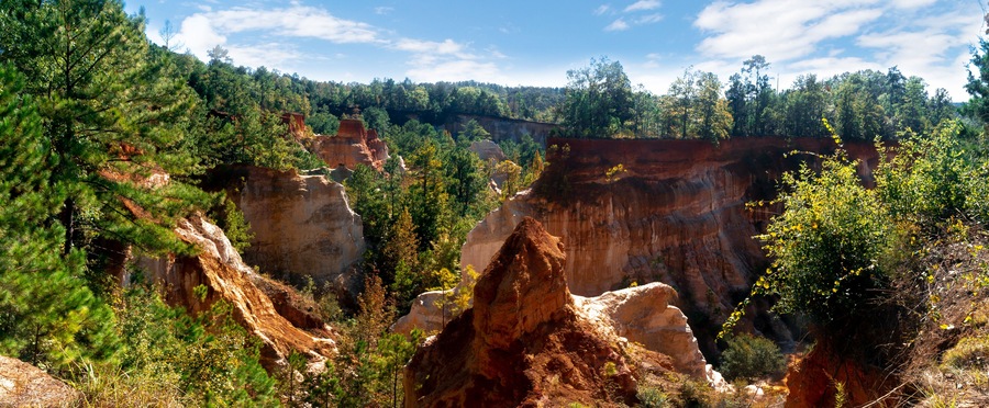 Little Grand Canyon in Lumpkin