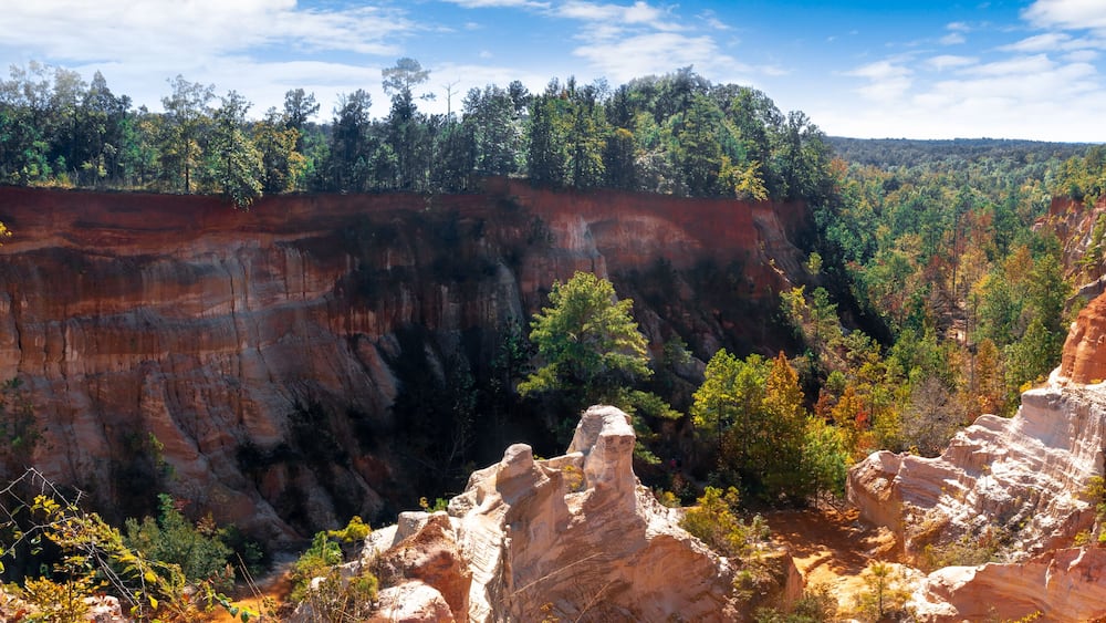 Little Grand Canyon in Lumpkin