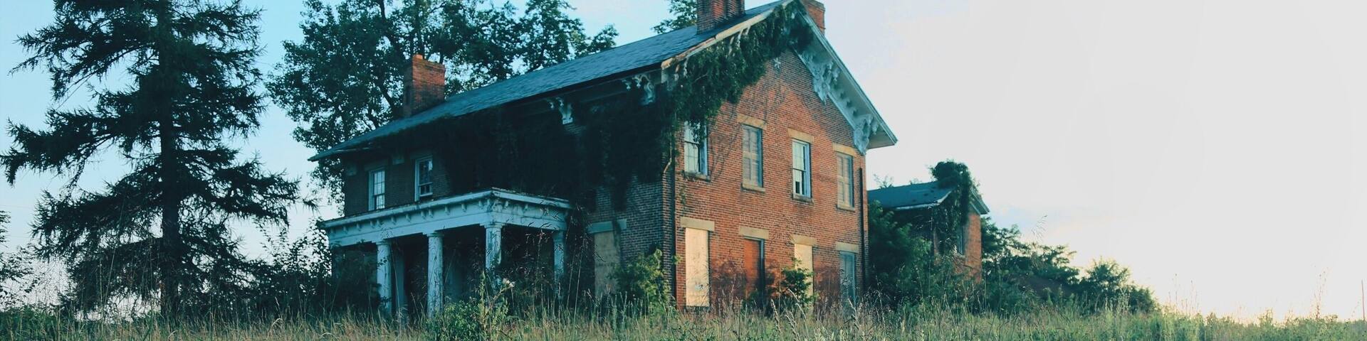 the old Renick farmhouse off of US 23.