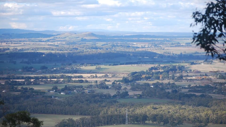 Mount Buninyong is an extinct volcano near Ballarat. This is the view from the scenic reserve #localgem