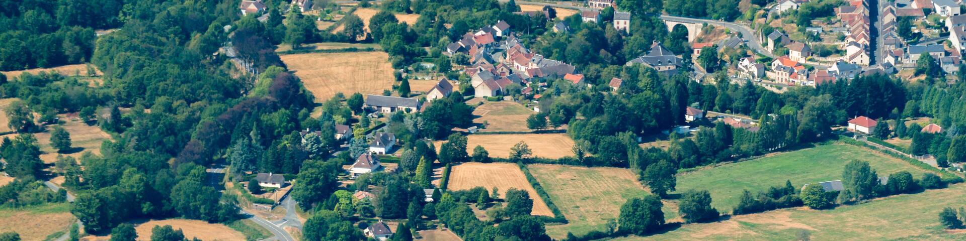 Boussac et son chateau - 23 Creuse