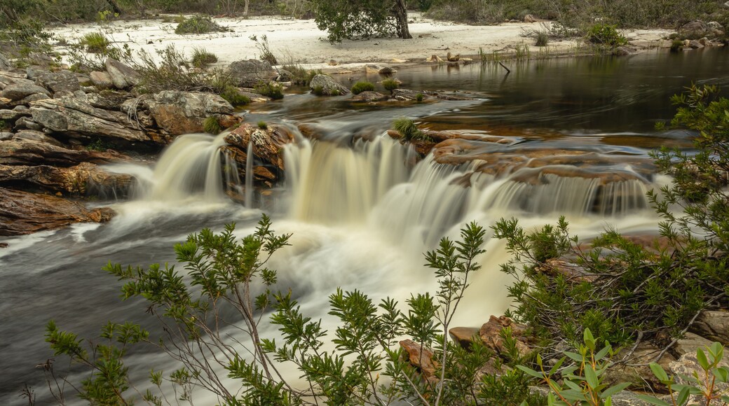 natural landscape in the city of Sao Goncalo do Rio das Pedras, State of Minas Gerais, Brazil
