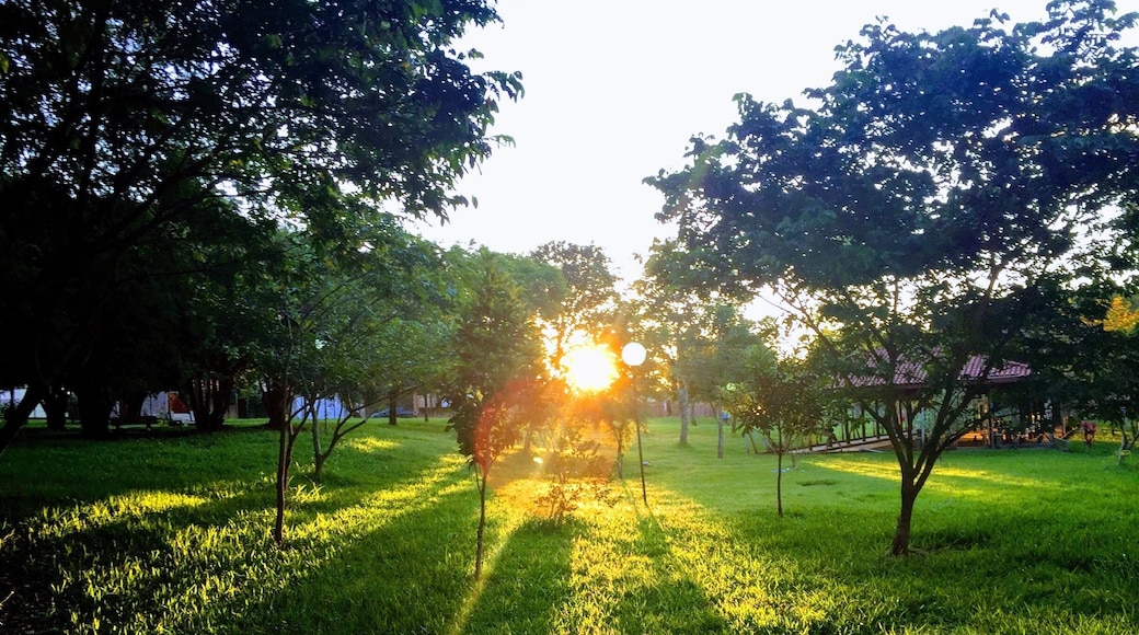 Lindo pôr do sol no parque Buracão!!