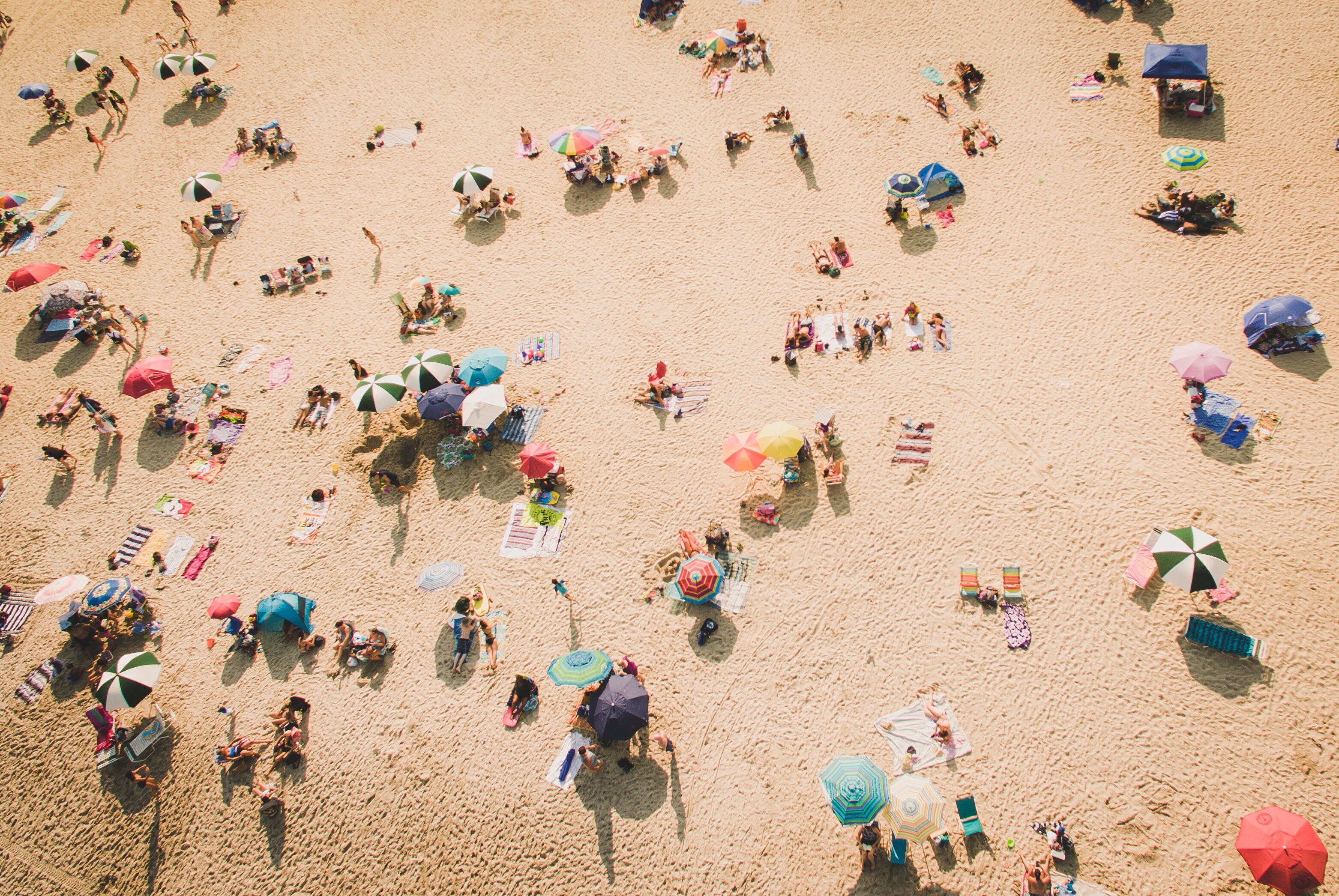 Aerial Beach - New Jersey