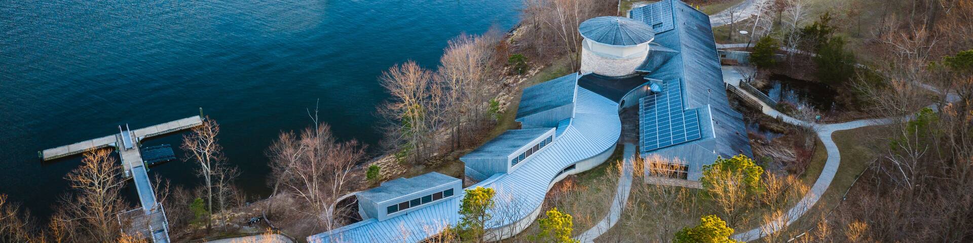 Aerial of Manasquan Reservoir