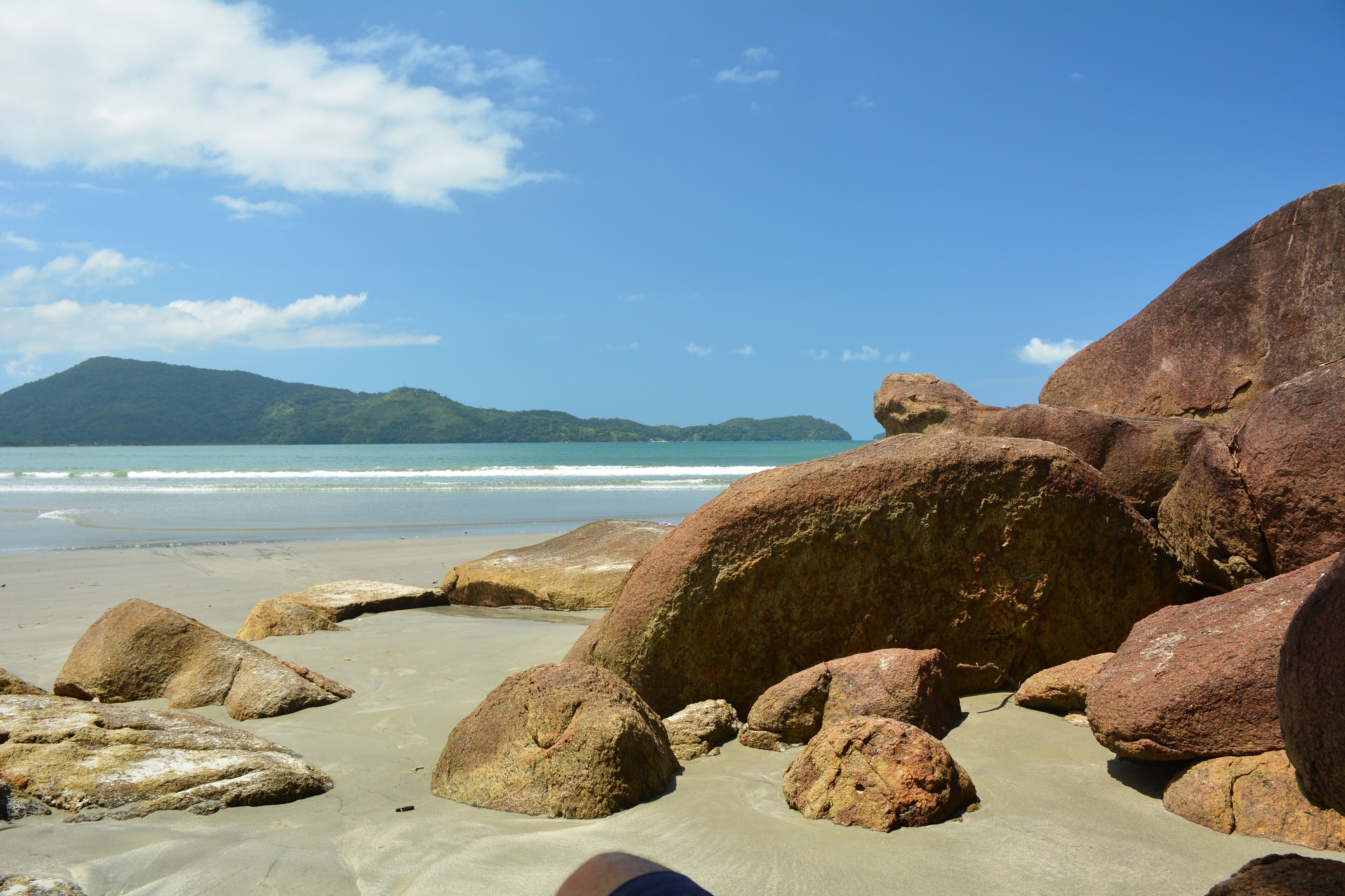  Ubatumirim Beach in Ubatuba, Brazil
